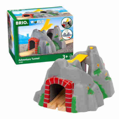 Tunnel Aventures BRIO avec montagne et tunnel ferroviaire