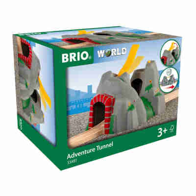 Boîte du Tunnel d’Aventures BRIO World 33481