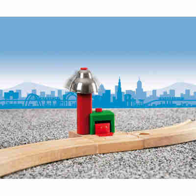 Signal sonore BRIO en fonctionnement sur circuit train