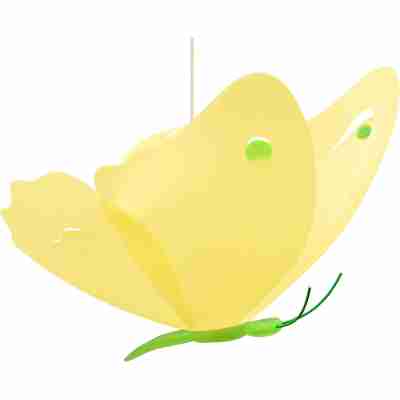 Suspension papillon jaune R&M Coudert vue de profil