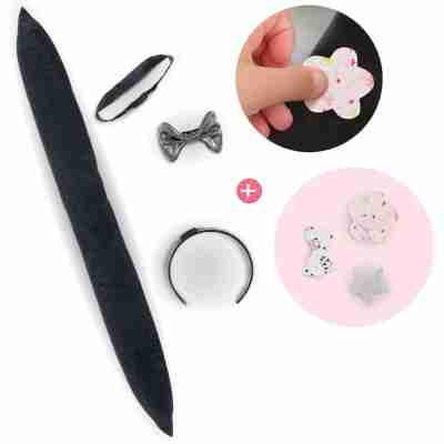 Accessoires de coiffure à customiser pour poupée Ma Chérie Création Corolle