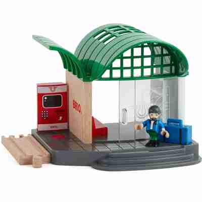 Gare sonore BRIO avec personnage et distributeur de billets