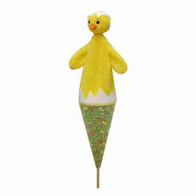 Marotte poussin Bass & Bass montée sur tige avec cornet