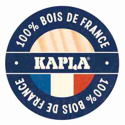 Visuel Kapla indiquant 100 pour cent bois de France