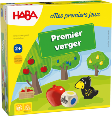 Boîte du jeu Mon Premier Verger de HABA dès 2 ans