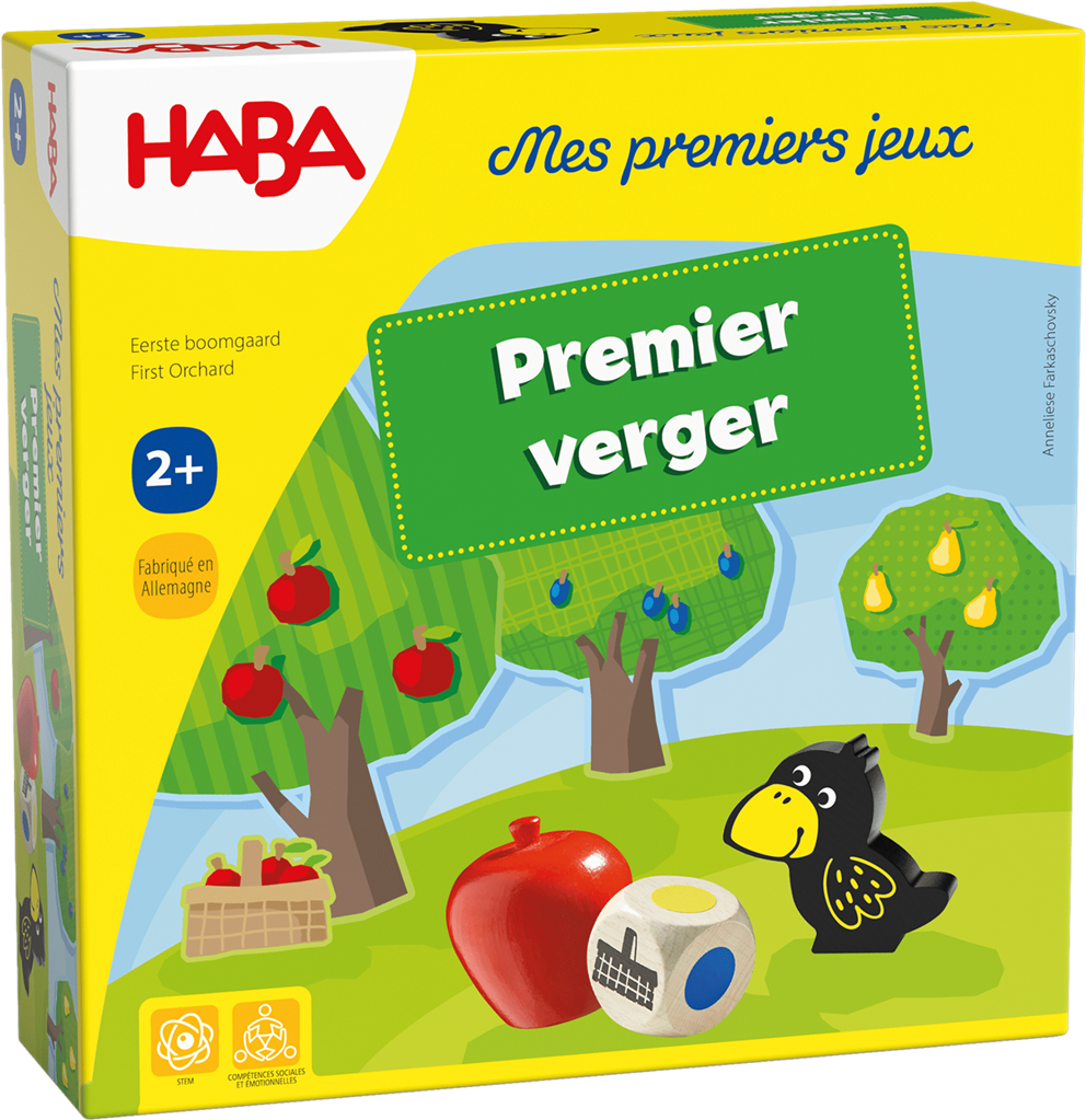 Mon premier verger 1 Boîte du jeu Mon Premier Verger de HABA dès 2 ans