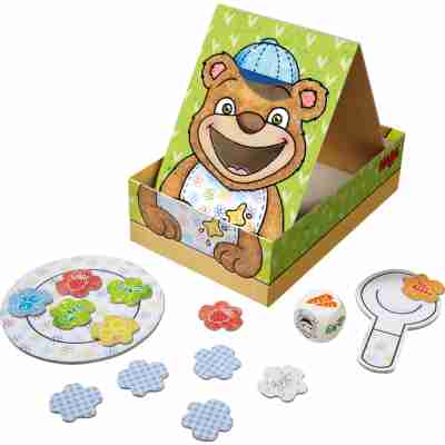 Contenu du jeu Une cuillère pour Martin avec ourson 3D et accessoires