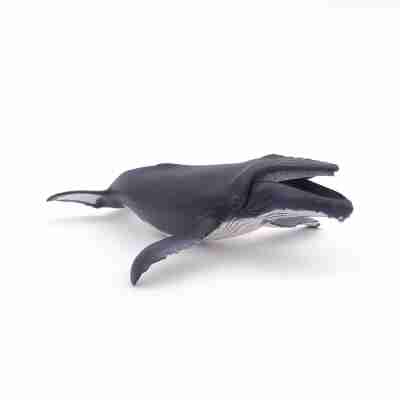 Figurine Baleine à bosse Papo 56001 avec longues nageoires et gueule ouverte