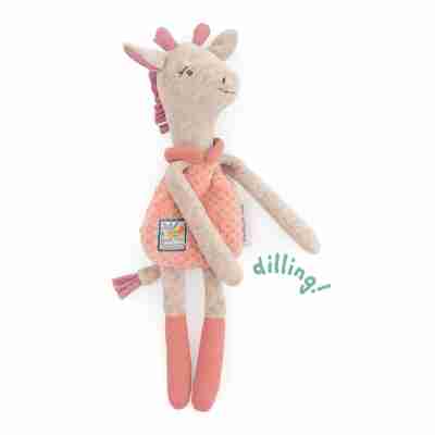 Doudou-hochet girafe - Sous mon baobab
