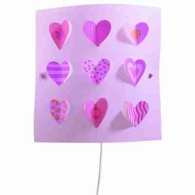 Applique décorative rose HABA pour chambre d’enfant