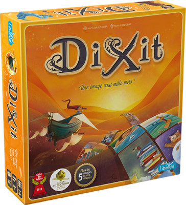 Boîte du jeu Dixit – Libellud vue de face