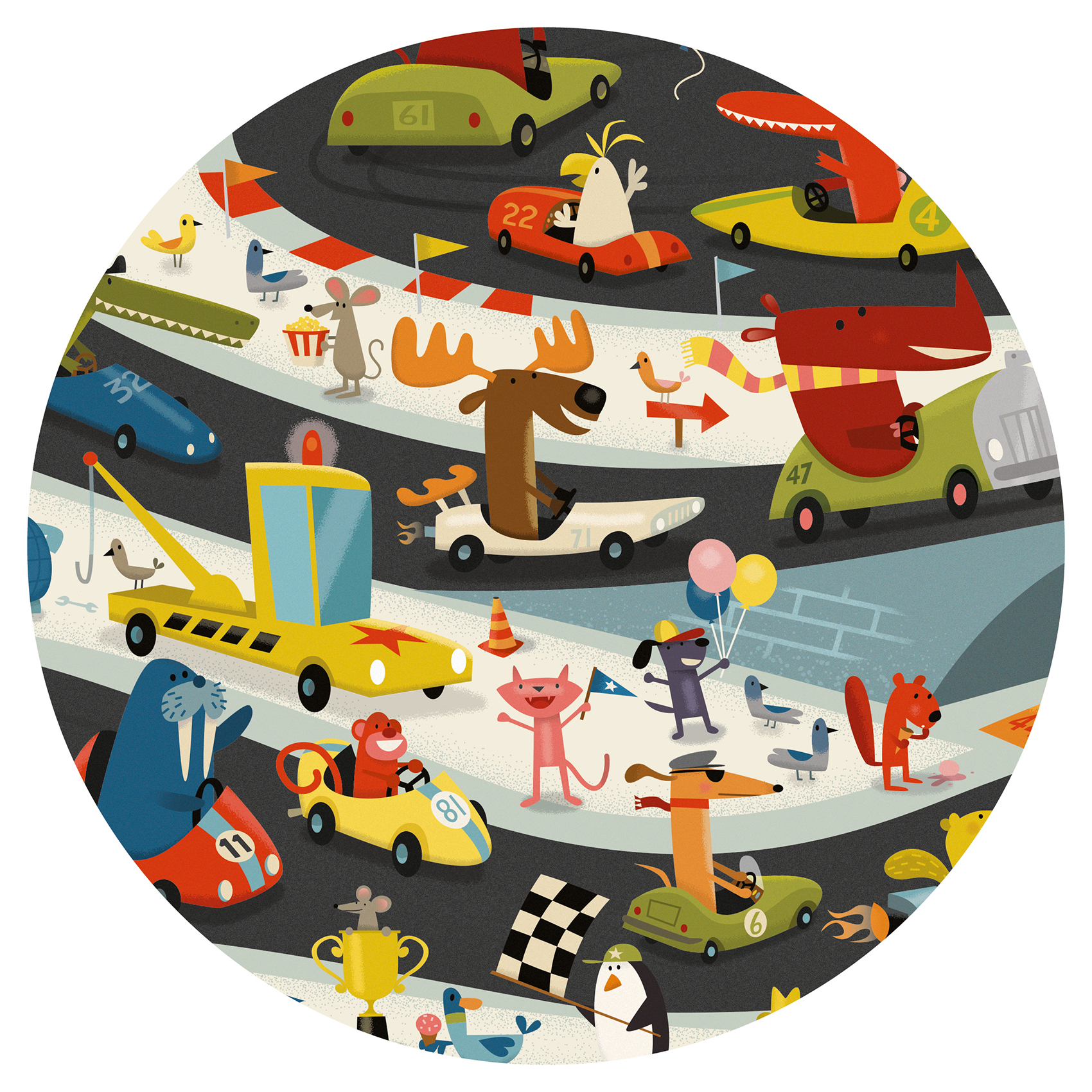 Puzzle observation - Rallye automobile - 54 pcs 5 Puzzle observation - Rallye automobile - 54 pcs – Image 5