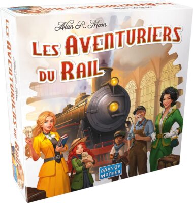 Boîte du jeu Les Aventuriers du Rail États-Unis édition 2025