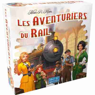 Boîte du jeu Les Aventuriers du Rail États-Unis édition 2025