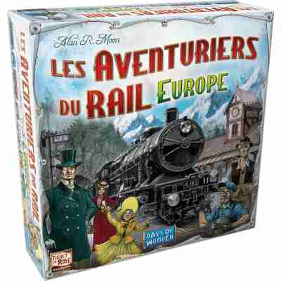 Les Aventuriers du Rail Europe – Boîte – Days of Wonder – P’tit Loustic Saint-Étienne