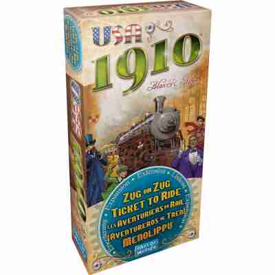 Boîte USA 1910 – extension Aventuriers du Rail – Days of Wonder