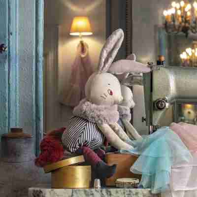 peluche lapin apreslapluie moulinroty
