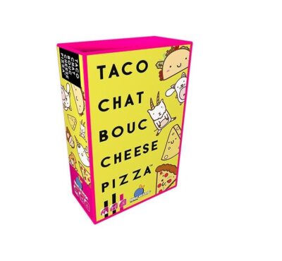 Taco chat bouc cheese pizza