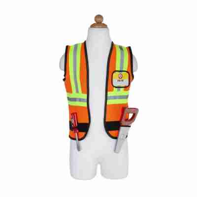 Gilet de chantier enfant Great Pretenders avec ceinture porte-outils et scie intégrée