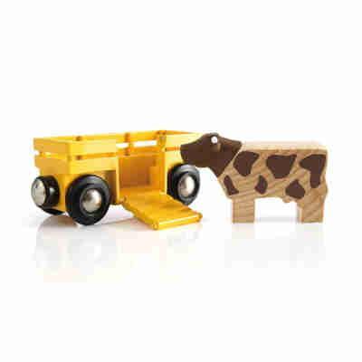 Boîte du Wagon Transport de Bétail BRIO référence 33406
