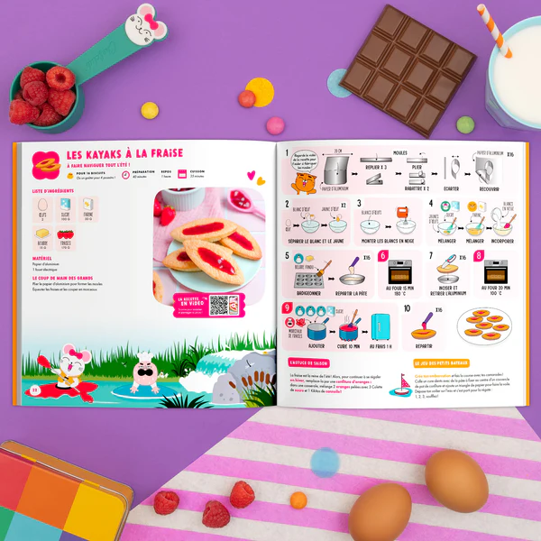 Livre Kids : Je cuisine mes goûters préférés 2 Livre Kids : Je cuisine mes goûters préférés – Image 2