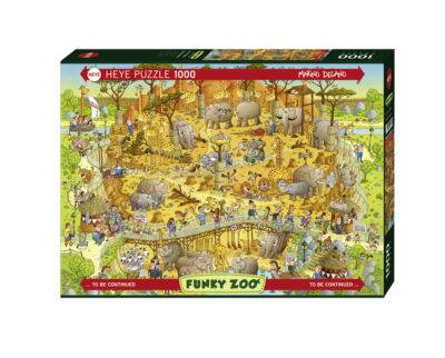 Puzzle Funky Zoo -  African Habitat - 1000 Pièces