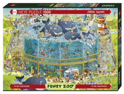 Puzzle Funky Zoo - Ocean Habitat - 1000 Pièces