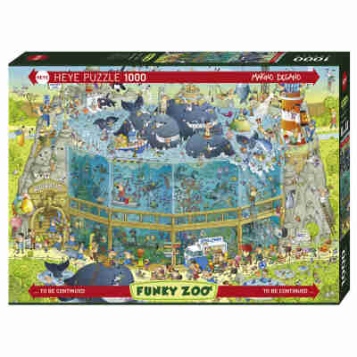 Puzzle Funky Zoo - Ocean Habitat - 1000 Pièces