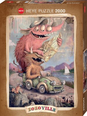 Puzzle Zozoville - Road Trippin‘ - 2000 Pièces