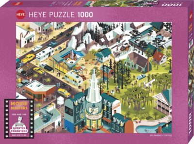Puzzle 1000p - Movie masters - Quentin Tarentino