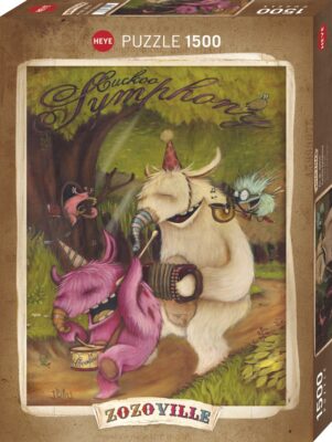 Puzzle Zozoville - Cuckoo symphony - 1500 Pièces