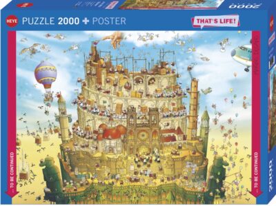 Puzzle That’s Life! – High Above – 2000 Pièces