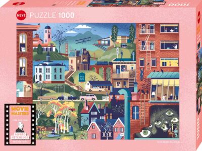 Puzzle Movie masters - Hitchcock - 1000 Pièces