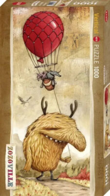 Puzzle Zozoville – Red Balloon – 1000 Pièces