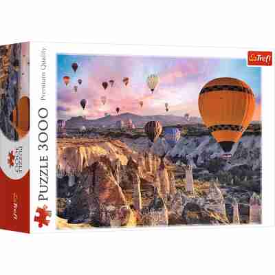 Ptit Loustic – Magasin de jeux et jouets à Saint-Étienne 146 Puzzle Ballons au dessus de la Cappadoce - 3000 Pièces