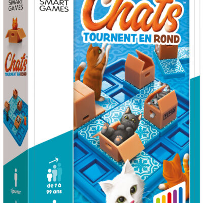 Chats tournent en rond