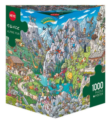 Puzzle Alpine fun - 1000 Pièces