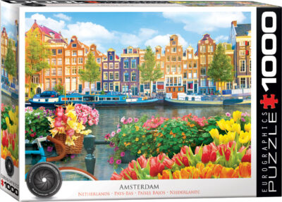 Puzzle Amsterdam - Pays-Bas - 1000 Pièces