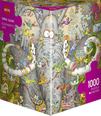 Puzzle Elephant’s Life - 1000 Pièces