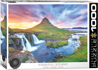 Puzzle Kirkjufell - Islande- 1000 Pièces