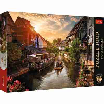 Puzzle Photo Odyssey - La Petite Venise à Colmar, France - 1000 Pièces