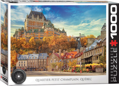 Puzzle Quartier Petit Champlain, Québec - 1000 Pièces