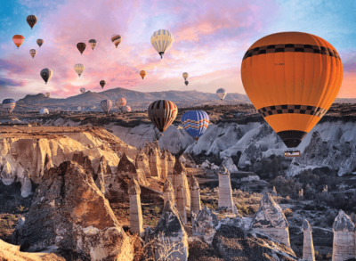puzzle trefl 3000 pieces balloons above kappadokien