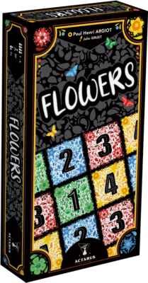 Boîte du jeu Flowers – Actarus Éditions vue de face
