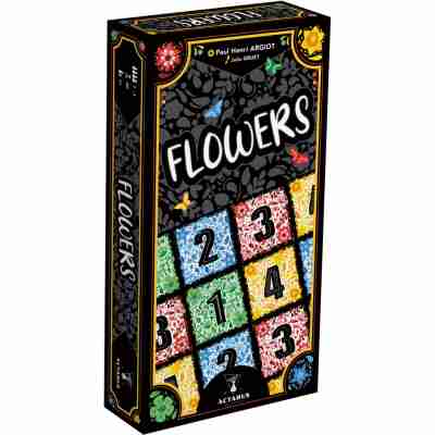 Boîte du jeu Flowers – Actarus Éditions vue de face