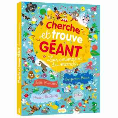 Cherche et trouve géant - Les animaux du monde