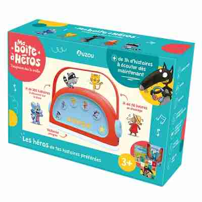 Conteuse audio Ma Boîte à Héros Auzou – vue de face