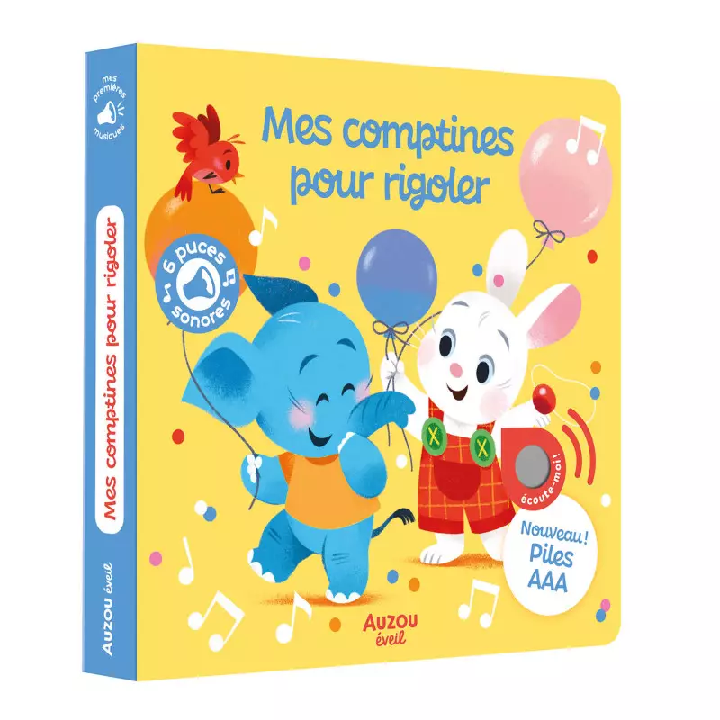 Mes premiers sonores - Mes comptines pour rigoler 1 Mes premiers sonores - Mes comptines pour rigoler