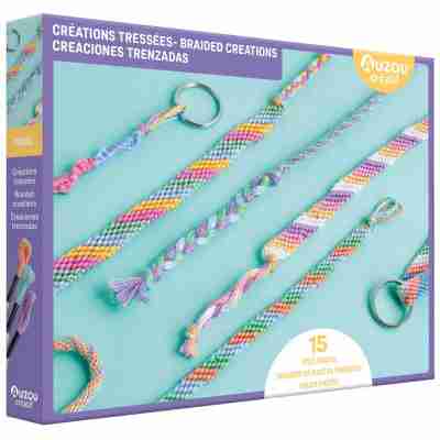 Mon coffret d'artiste - Créations tressées en fil brésilien