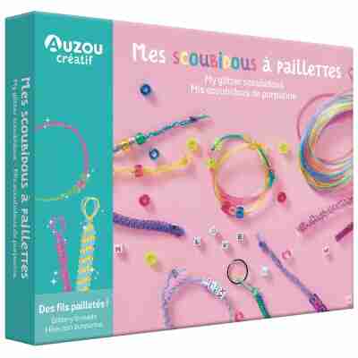 Mon coffret d'artiste - Mes scoubidous à paillettes